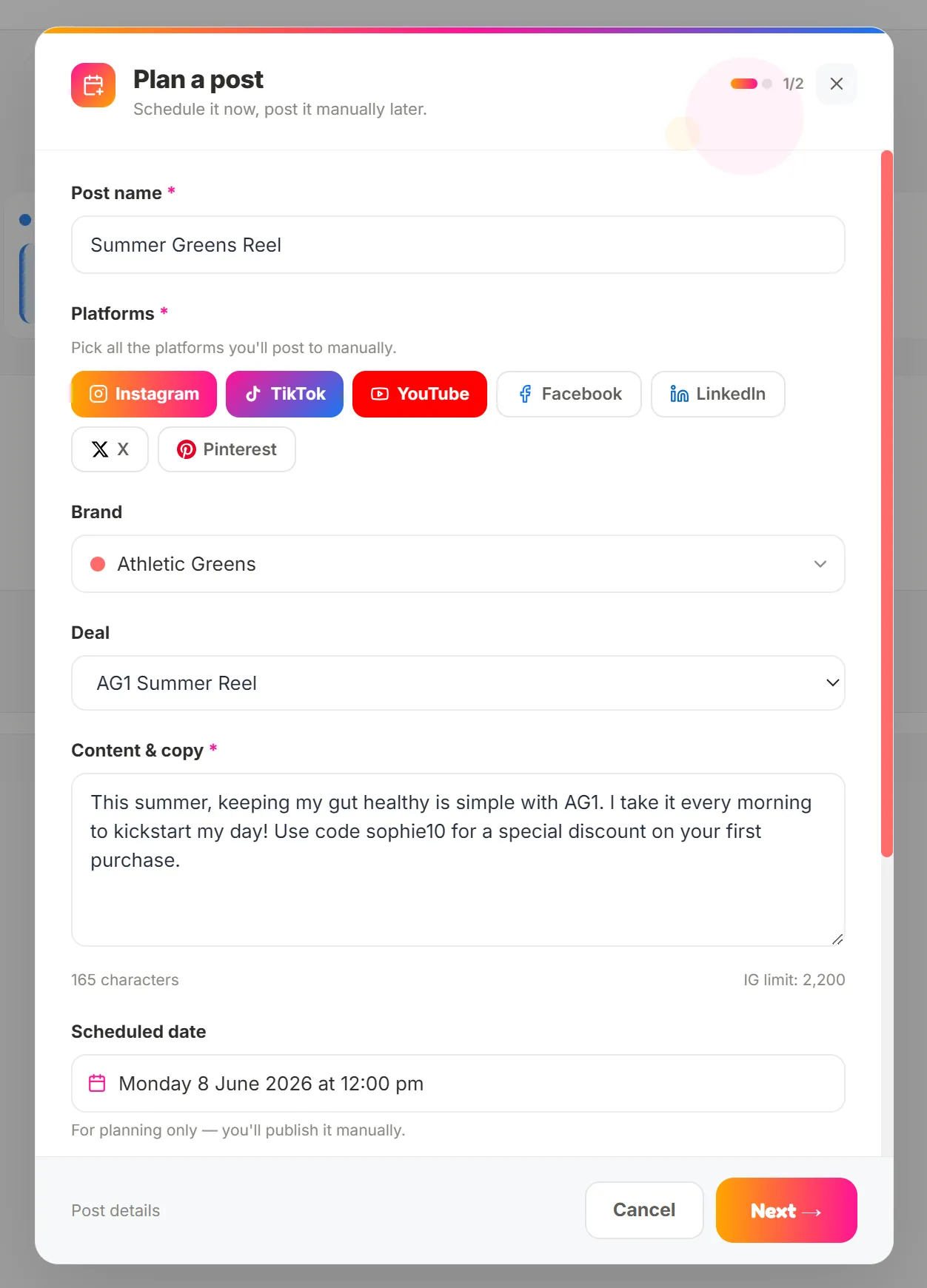 New Post Form